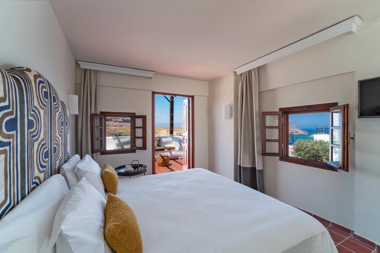 Maris Lindos Suites & Apartments Exteriér fotografie