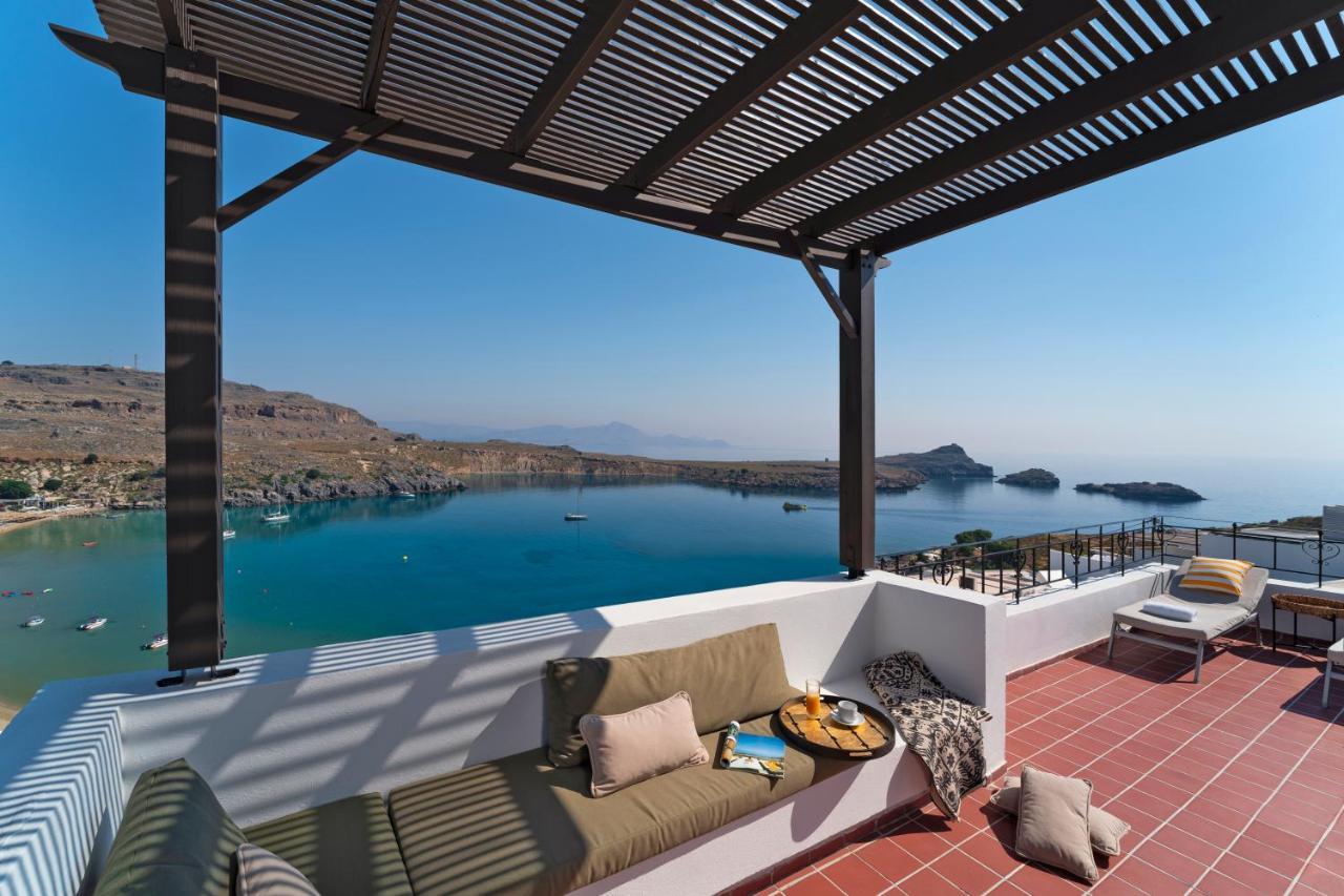 Maris Lindos Suites & Apartments Exteriér fotografie