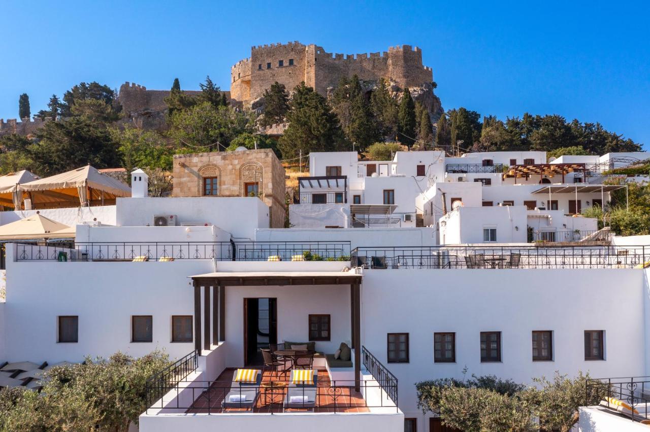 Maris Lindos Suites & Apartments Exteriér fotografie