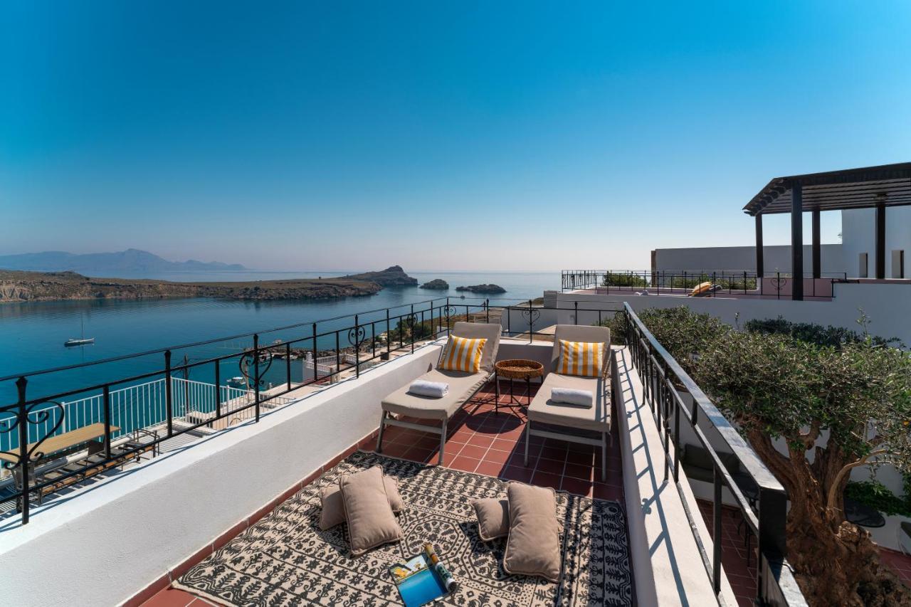 Maris Lindos Suites & Apartments Exteriér fotografie