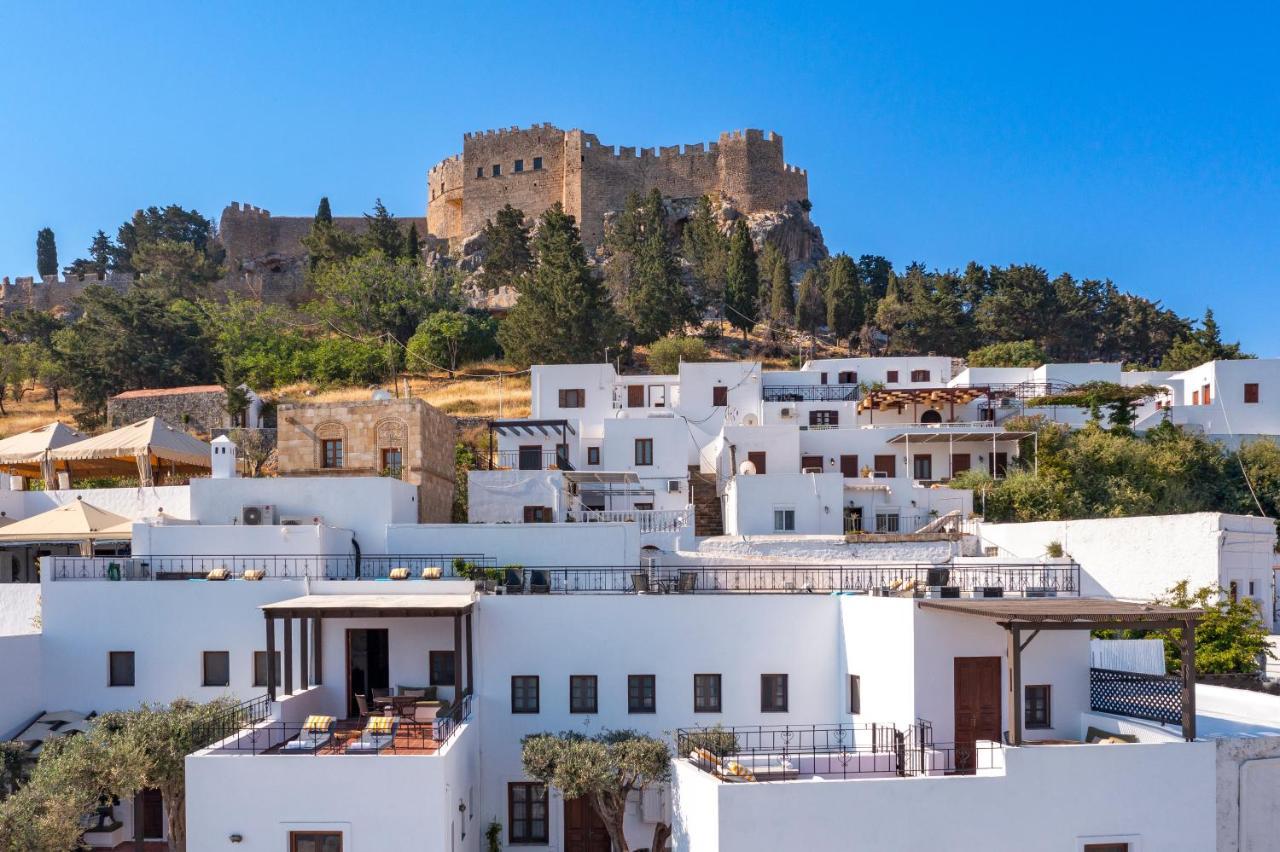 Maris Lindos Suites & Apartments Exteriér fotografie